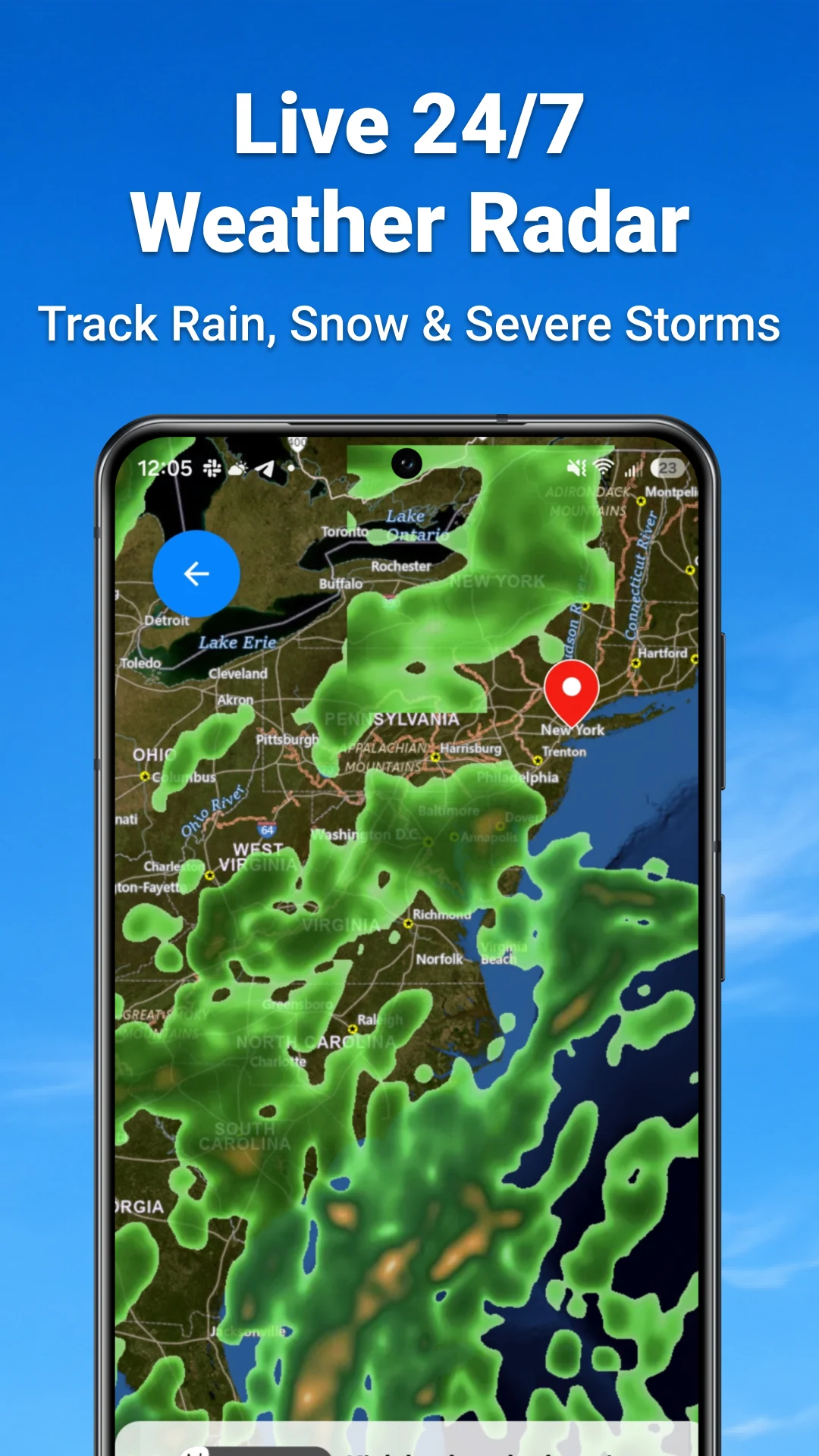 All Weather Mode: Weather Home screenshot